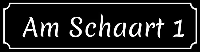 Strassen - Hausnummern Am Schaart Bild
