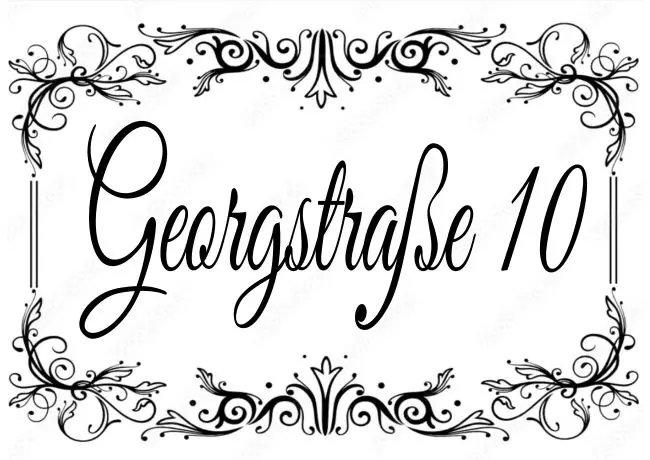 Strassen - Hausnummern Georgstraße Bild