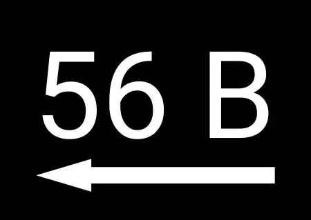 Strassen - Hausnummern Hausnummer 56 B Links Bild