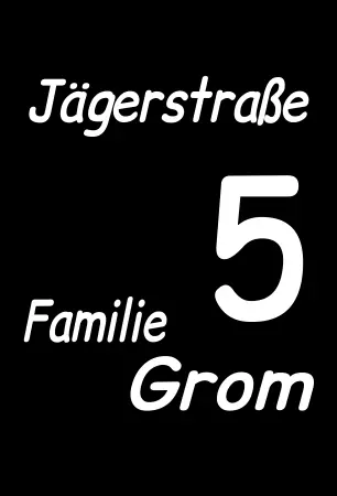 Strassen - Hausnummern Jägerstraße 5 Bild