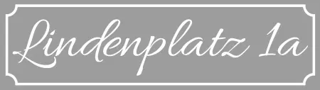 Strassen - Hausnummern Lindenplatz 1a Bild